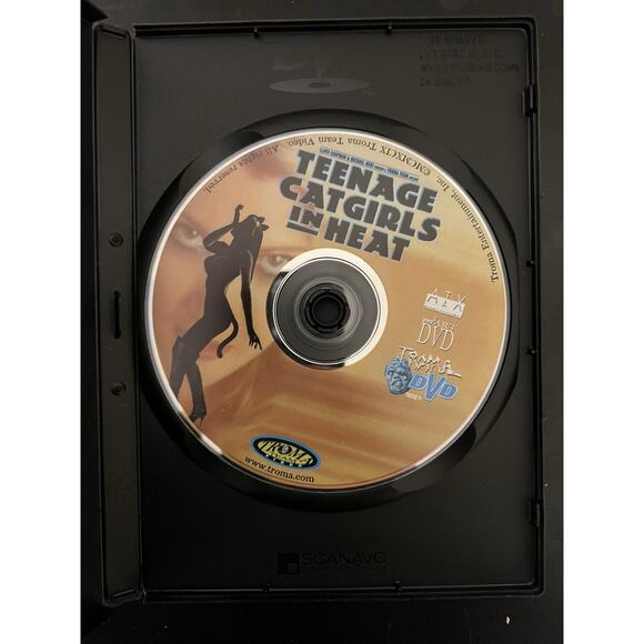 Teenage Catgirls in Heat Troma Team Video DVD 1997 Cult Classic OOP - Picture 4 of 5